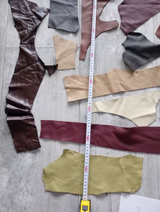 Skóra naturalna duże kawałki