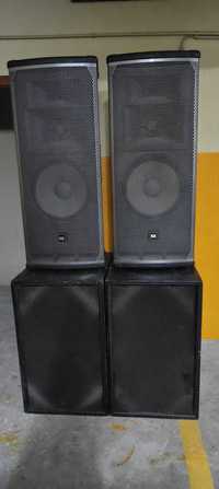 P.A ACTIVE Turbosound subhoofer + Tops Kx30 !!! Melhor oferta !!!