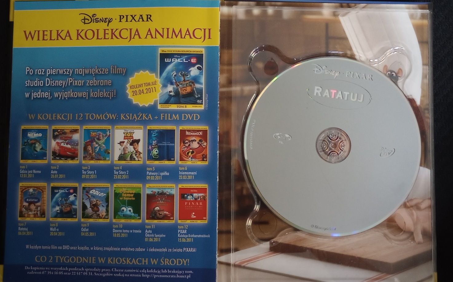 Ratatuj. Film dvd