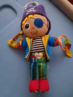 Zabawka przytulanka przywieszka sensoryczna Pirat Horacy Lamaze
