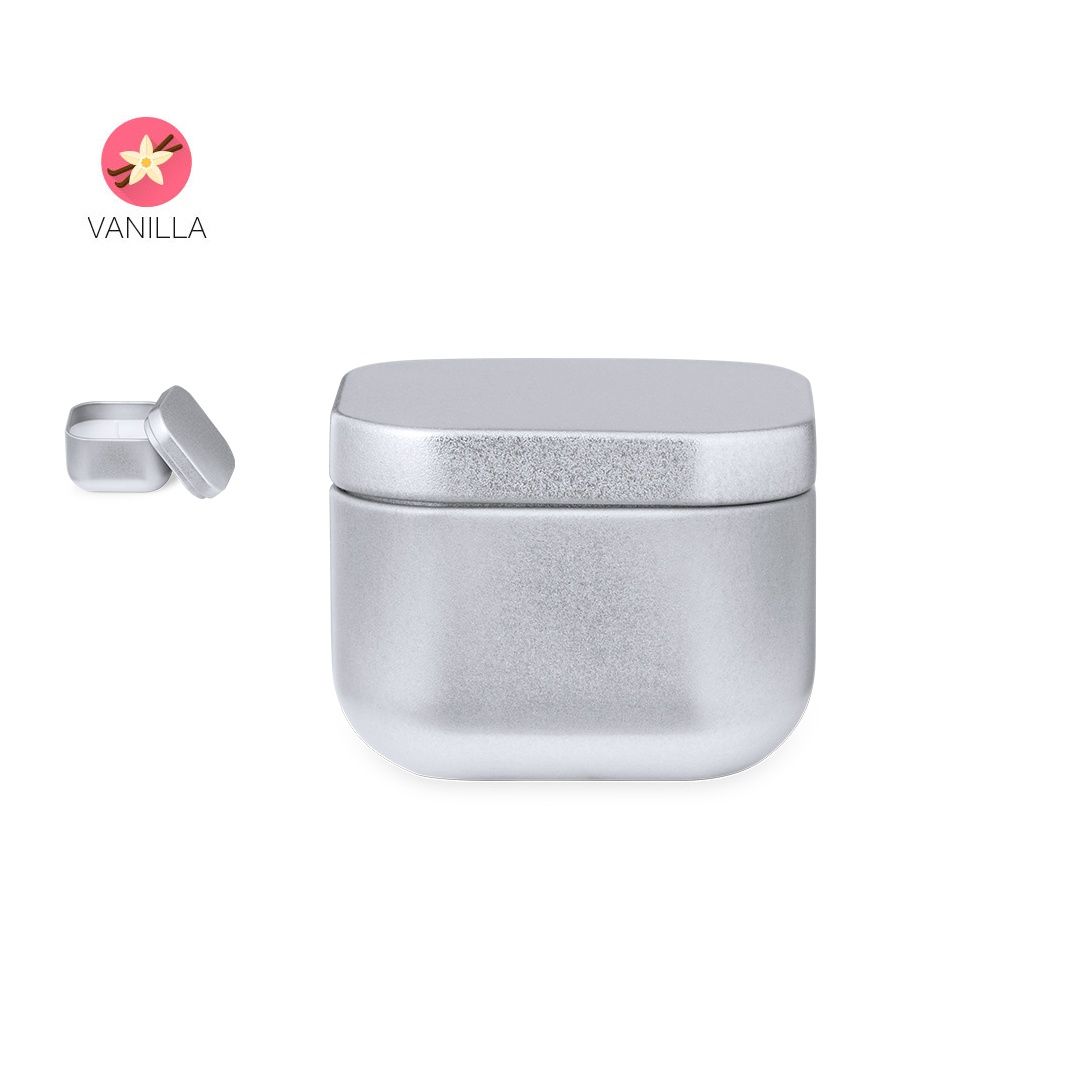 Velas Aromáticas em Lata – Aroma a Baunilha – 98 unidades