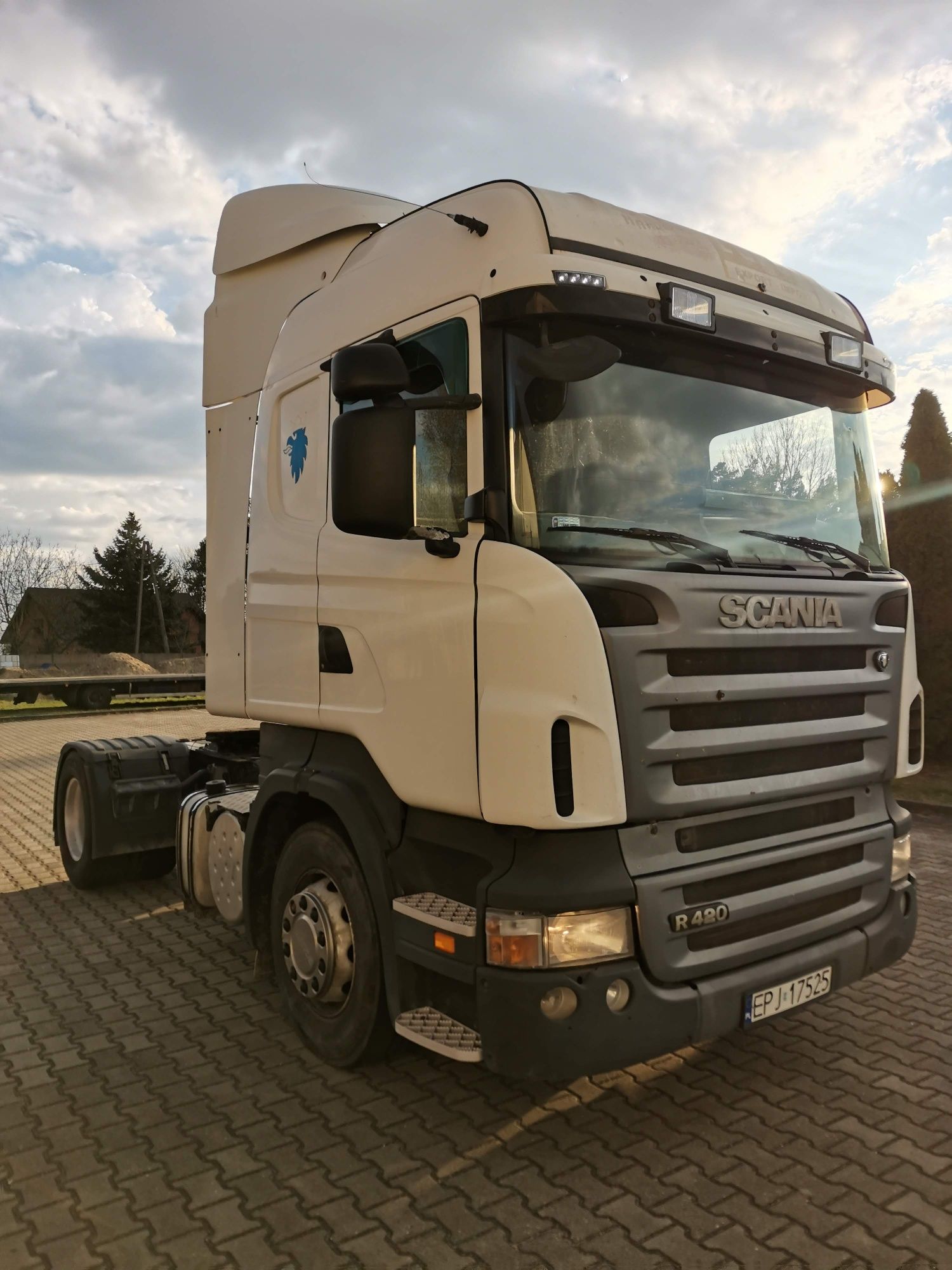 Scania R420 rok 2006. Hydraulika