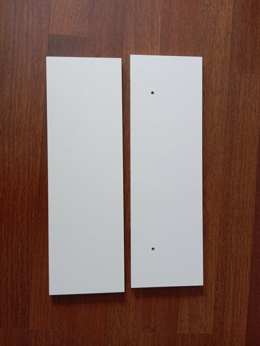 2 białe półki, stan bdb