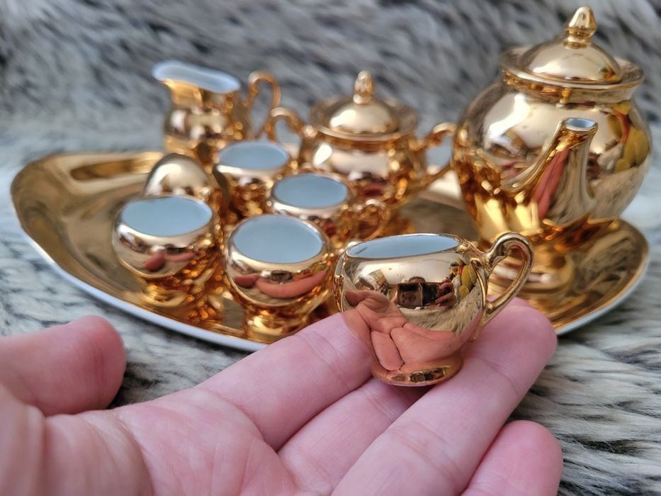 Mini porcelana - serwis do kawy Ćmielów