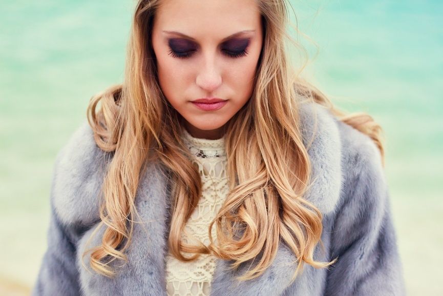 Шуба норкова р. 44-46 (S)