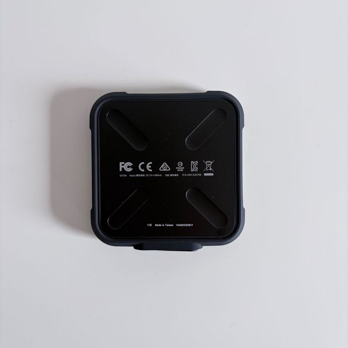 Dysk SSD ADATA SD700 1TB USB 3.2 Gen. 1 Czarny