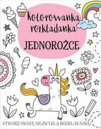 Kolorowanka rozkładanka. Jednorożce - Elizabeth Golding