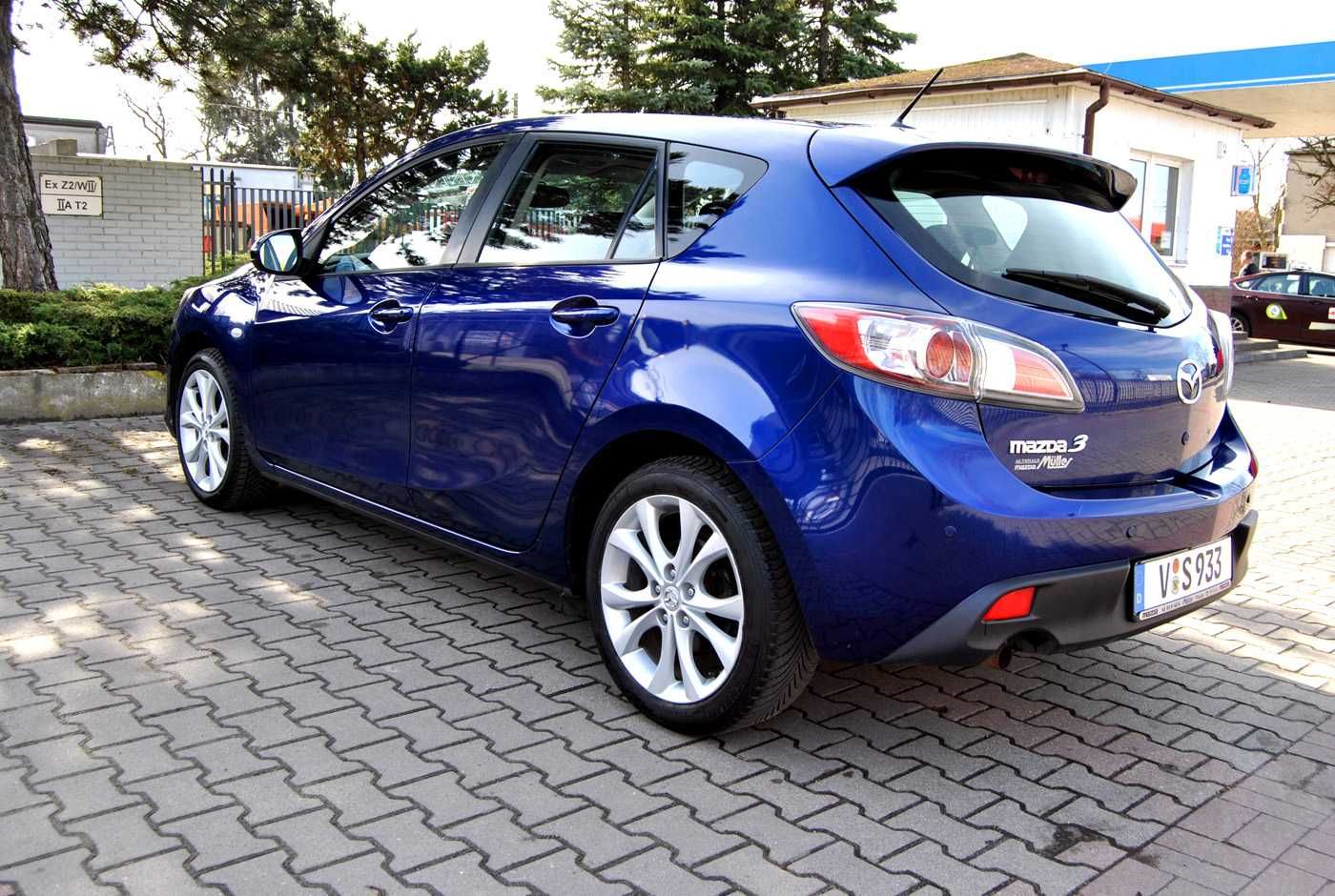Mazda 3. Rej 04/2010, Bezwypadkowy egzemplarz z małym przebiegiem.