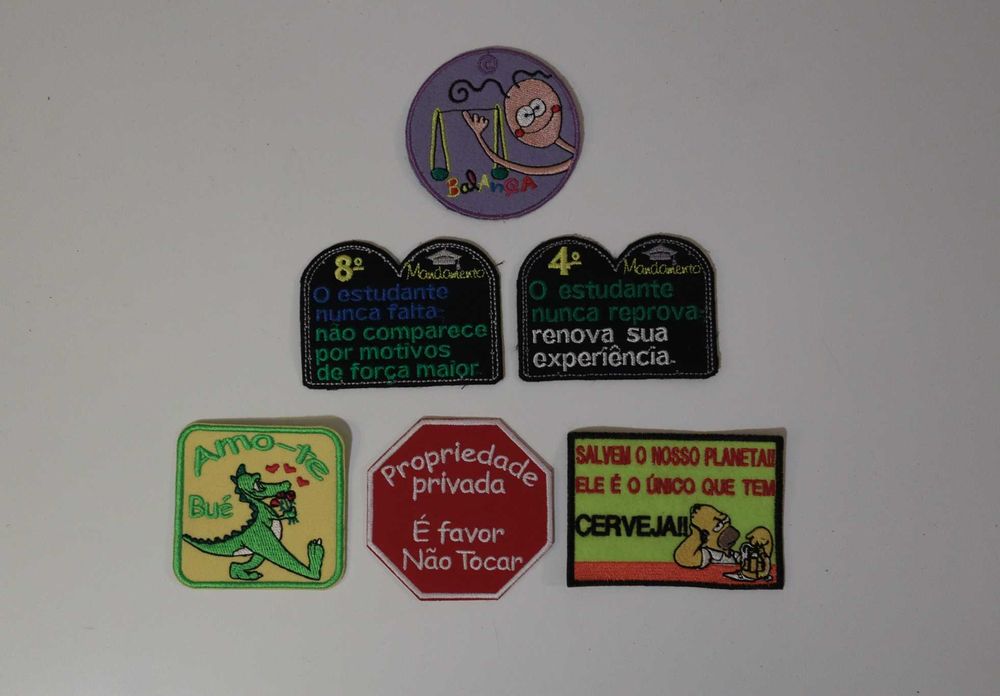 Emblemas bordados Patches Traje Académico