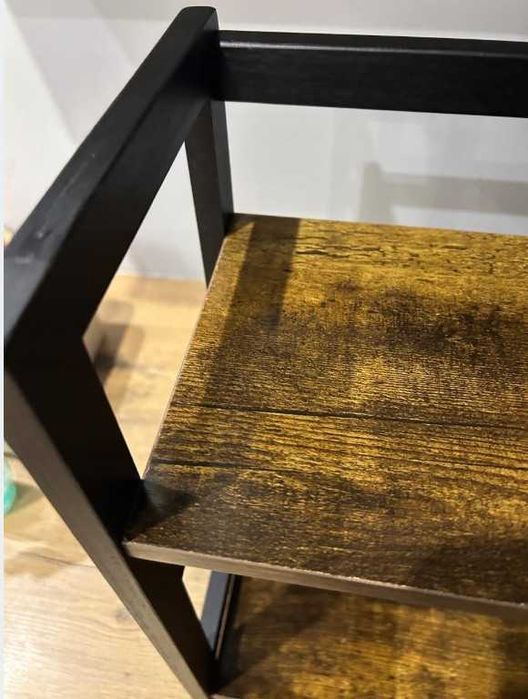 Regał bambusowy na blat – rustykalny organizer w stylu loft