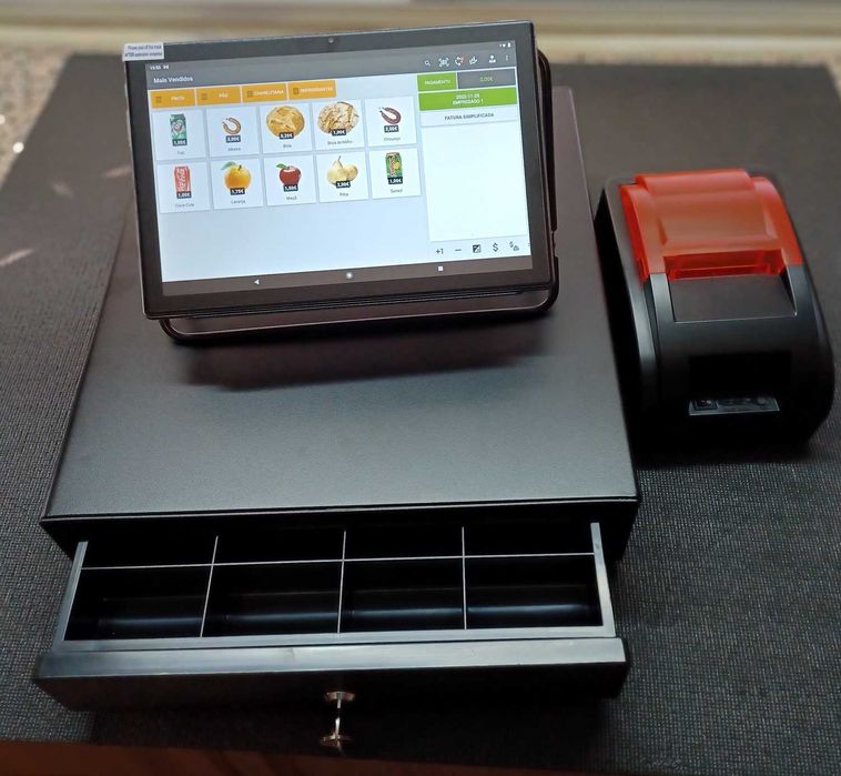 Pos Registadora para loja ou restaurante cafe Barbeiro estetica