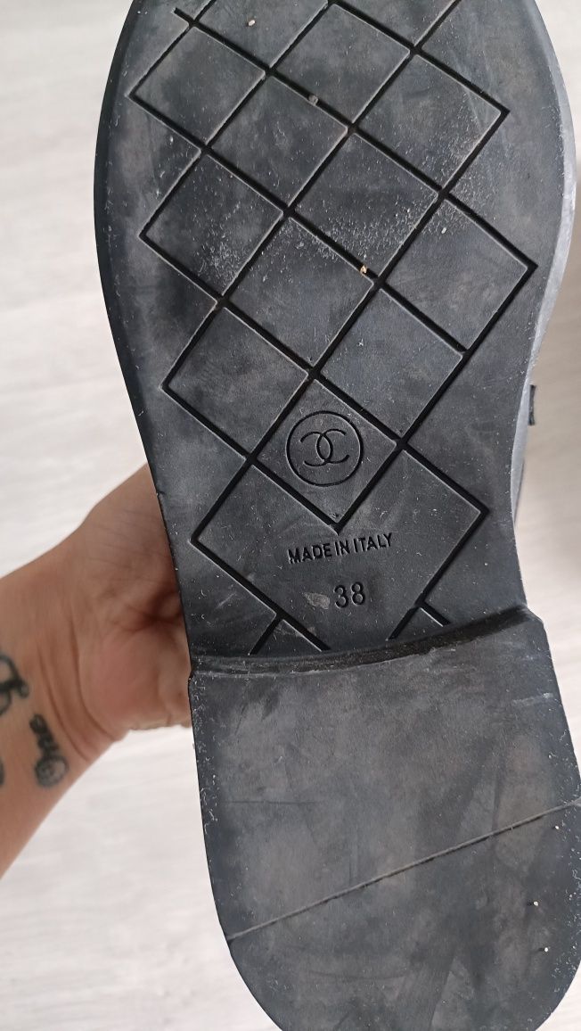 Lordsy mokasyny Chanel nowe 38