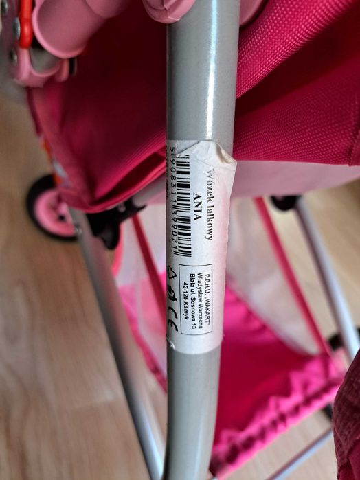 Wózek dla lalek "Ania" firmy Wakart