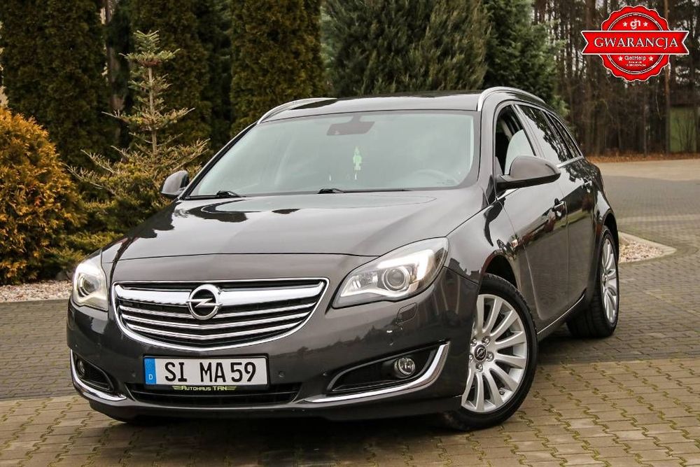 Opel Insignia Bi-Ksenon Nawigacja Podgrzewana Kierownica Tempomat Parktronik Ledy