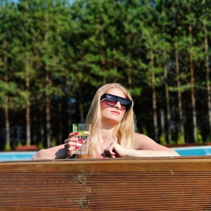 Forest House - dom nad jeziorem - sauna, jacuzzi, plaża, pomost, łódka
