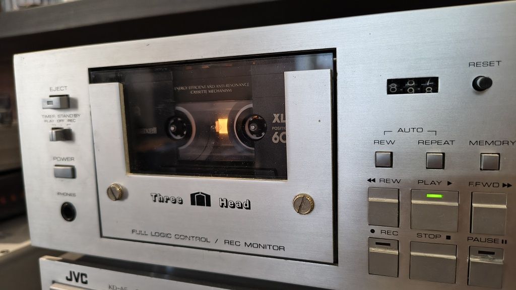 Касетна дека Rotel RD 1010. 3 Head. Сквозний канал.