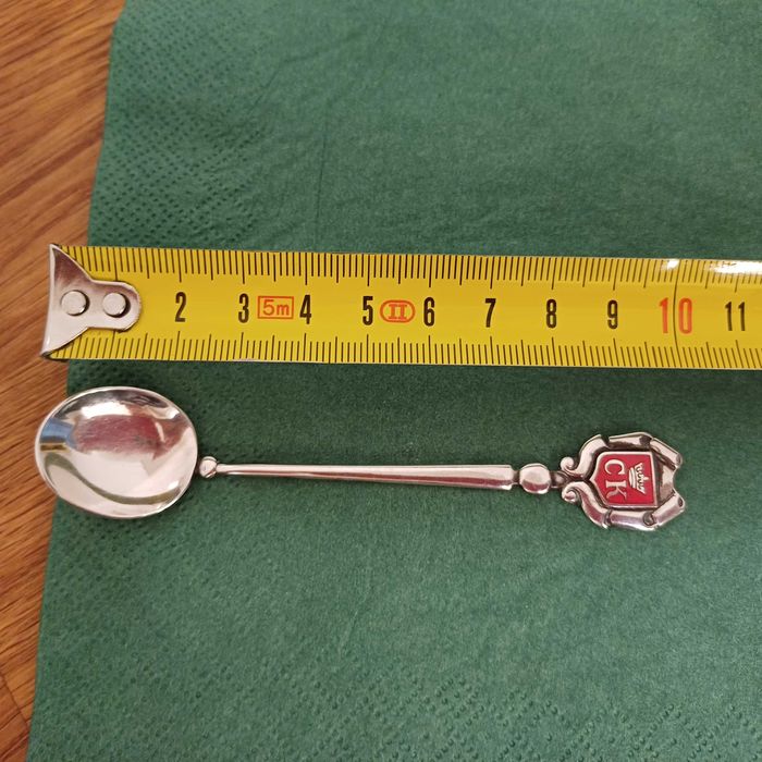 Srebrna łyżeczka.Rytosztuka.