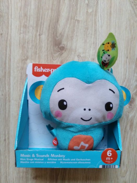 Fisher-Price, Muzyczna małpka przytulanka 6m+