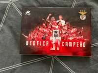Pack Benfica 37 Campeão 2º grupo CTT Filatelia