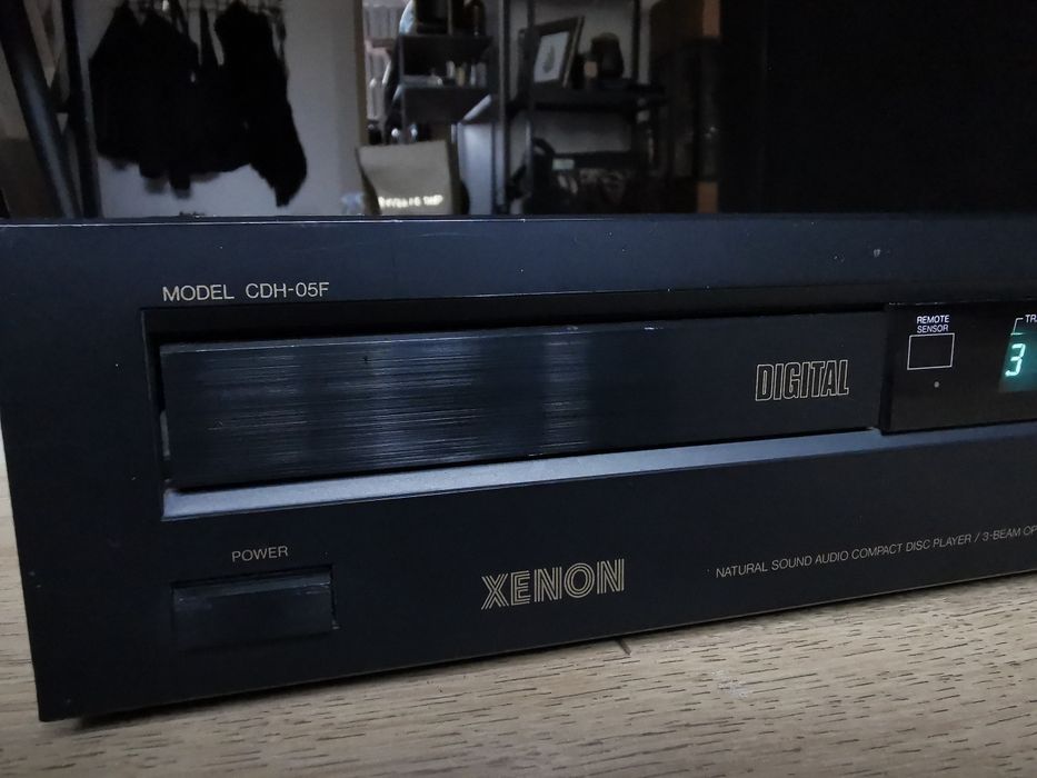 Odtwarzacz CD Xenon CDH-05F. Unikat! BB PCM54HP Japan! 1984!