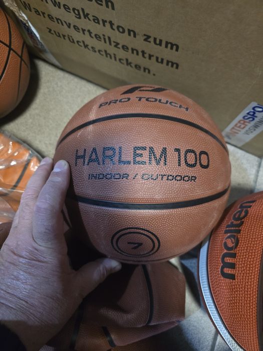 М'яч баскетбольний PRO TOUCH Harlem 100 коричневий Уні 7