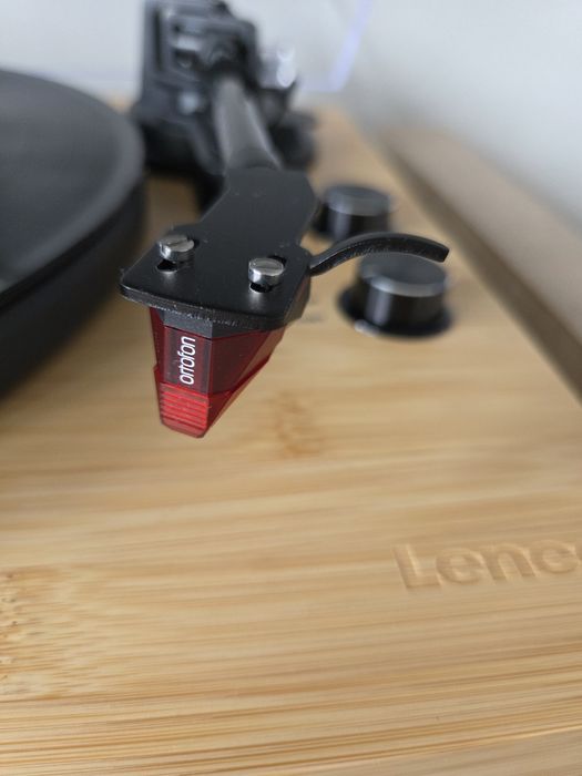 Gramofon Lenco LBT-335BA AUX USB Bluetooth IGŁA Ortofon 2M Red