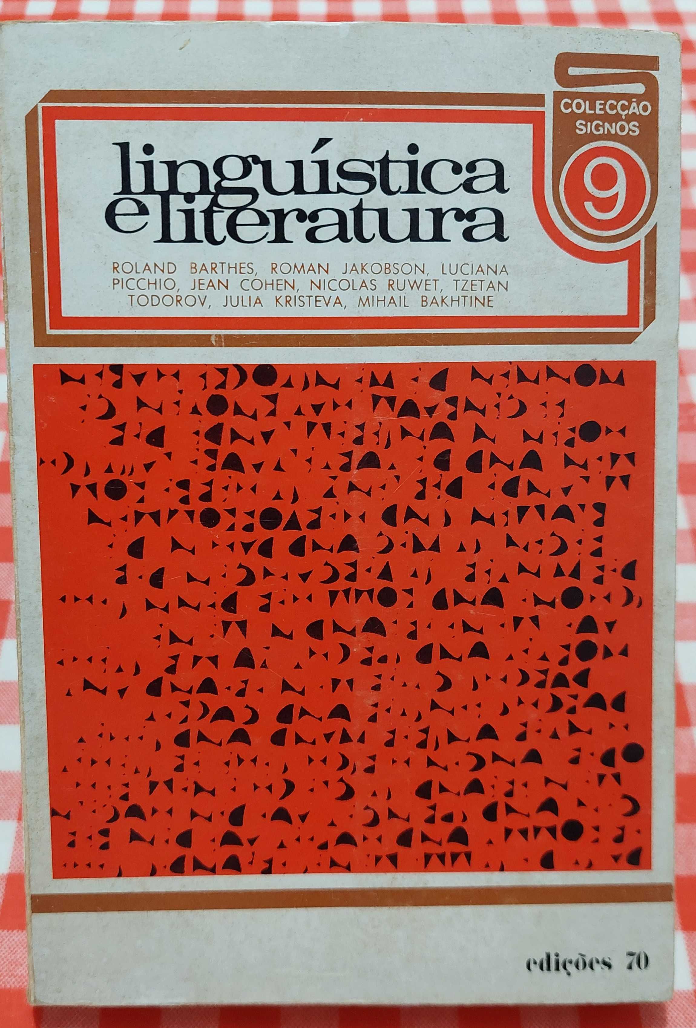 Linguística e literatura, de Barthes, Jakobson, Picchio, Todorov, etc