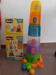 Brinquedo torre de construção chicco