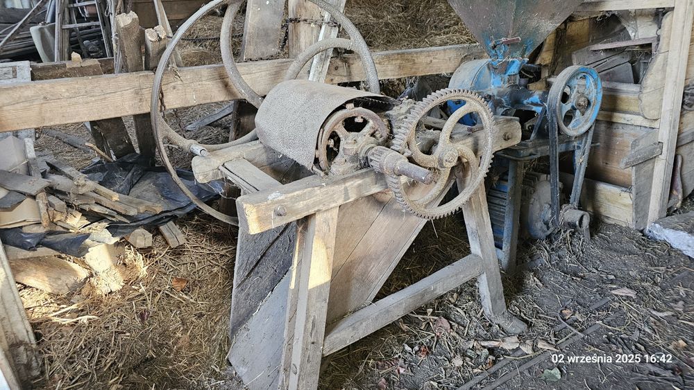 Stara sieczkarnia zabytek.