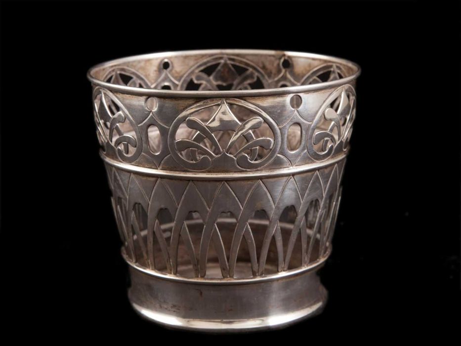 Espelho de mesa oval estilo Luís XVI