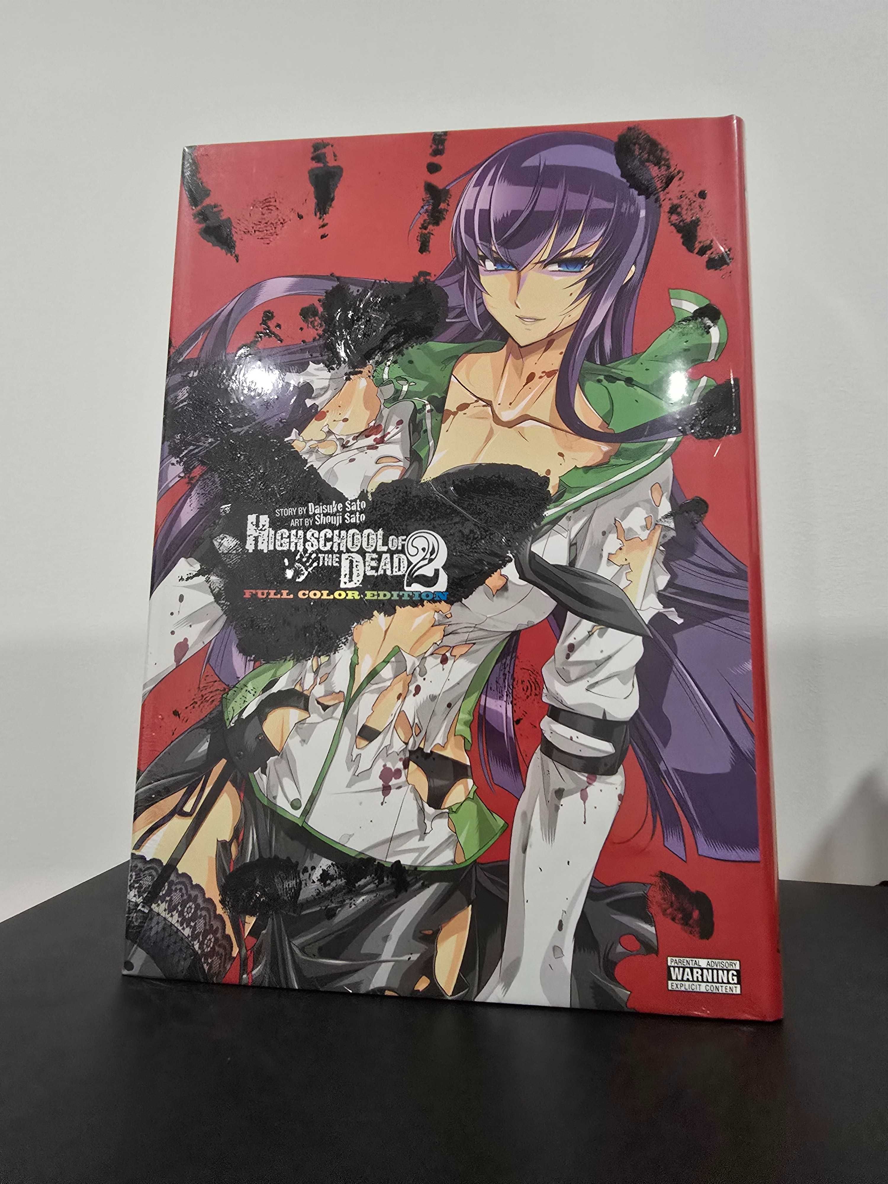 Highschool of the Dead Color Omnibus Vol. 1 & 2 - Portes incluídos