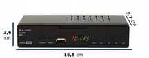 Dekoder DVB-T2 HEVC Full HD – Tuner TV Naziemnej HDMI + Pilot