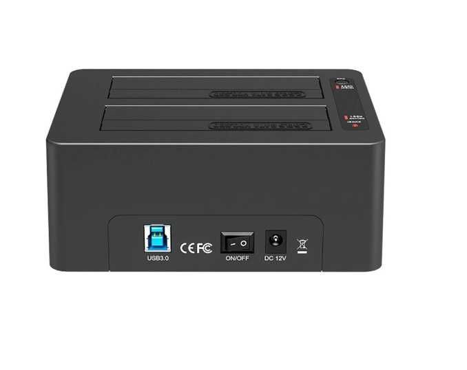 Stacja Klonująca HDD MAIWO 2x3,5 2,5 SATA K3082