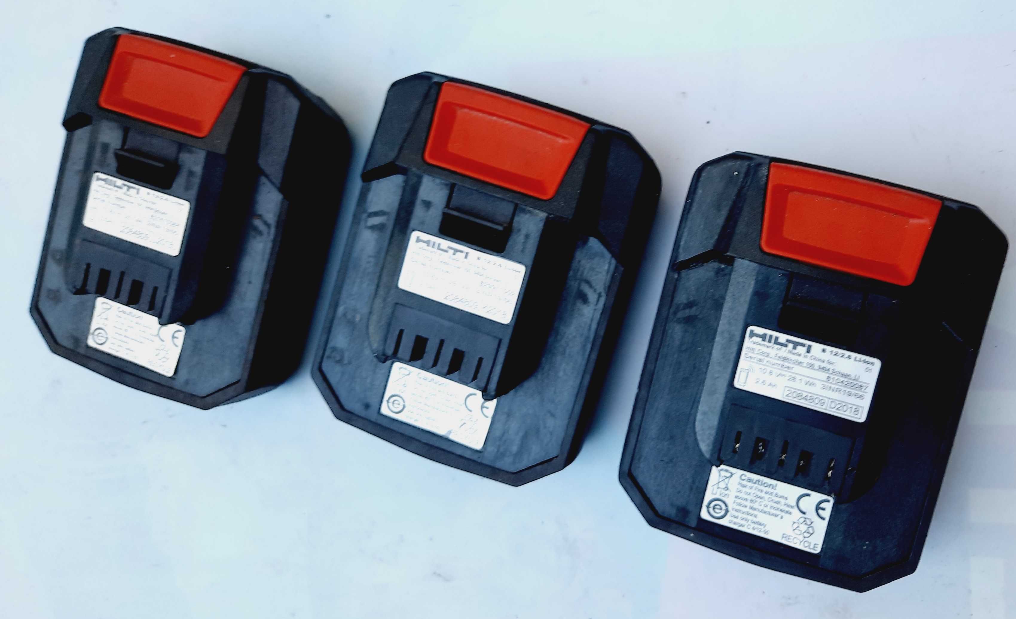 Akumulator bateria 12V HILTI B12 2,6 do SR2 PM30 SF2 SL2 SID2 PM20