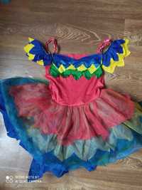 Новогоднее платье Циркачки для девочки 9 лет