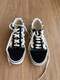 Tênis Vans Xadrez Preto e Branco