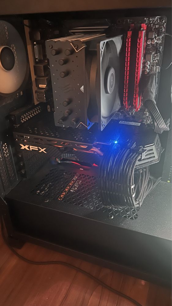 Komputer r3 3600, rx 580XFX, 16gb ram, 1tb ssd m2