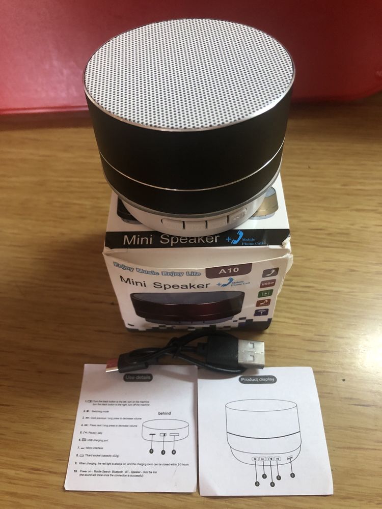 Аудиоколонка портативная, Bluetooth mini speaker