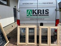 Okno lite Drewniane sosnowe 100x100 na wymiar nietypowe CAŁA POLSKA