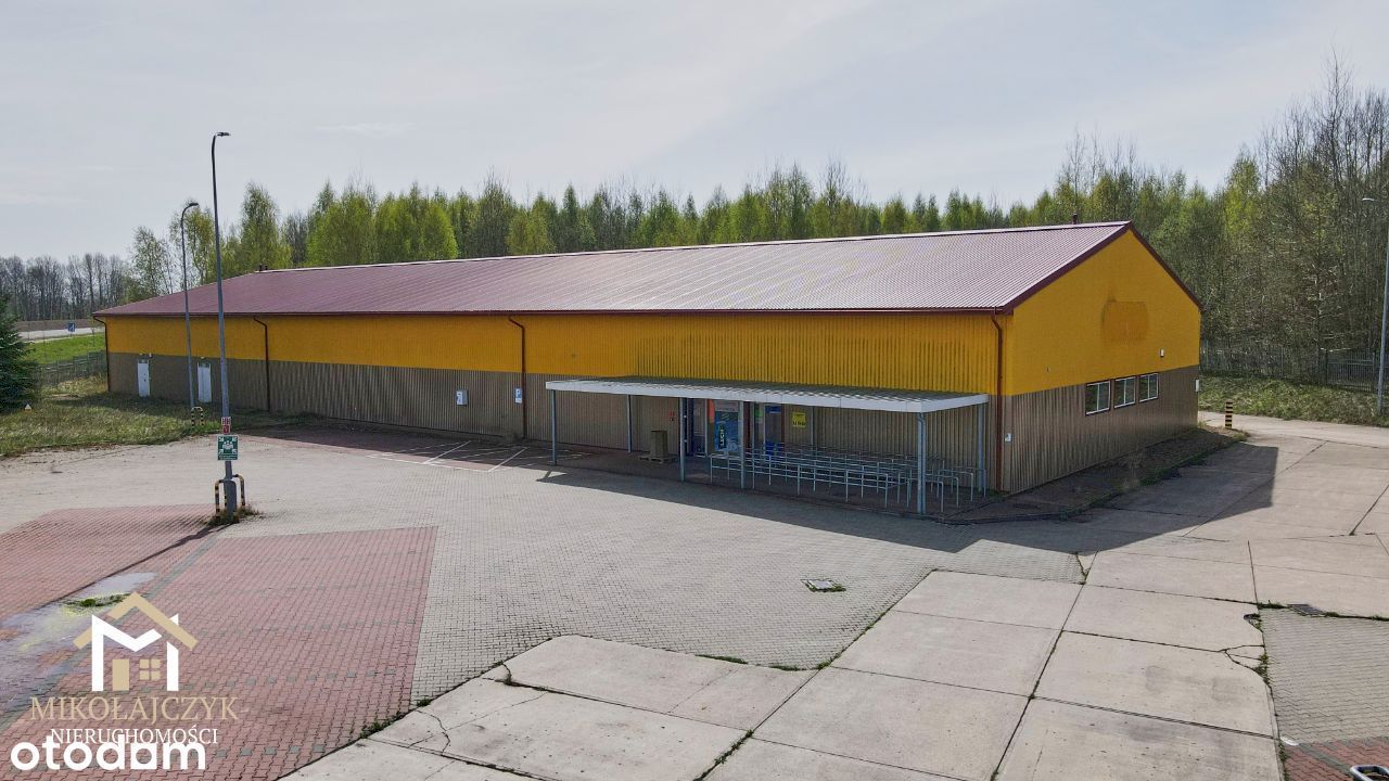 Hala/Magazyn/Plac przejście graniczne Bezledy