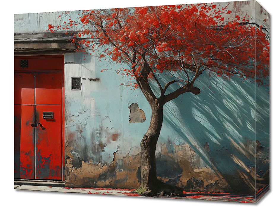 Obraz 50x40cm Widok Na Dawne