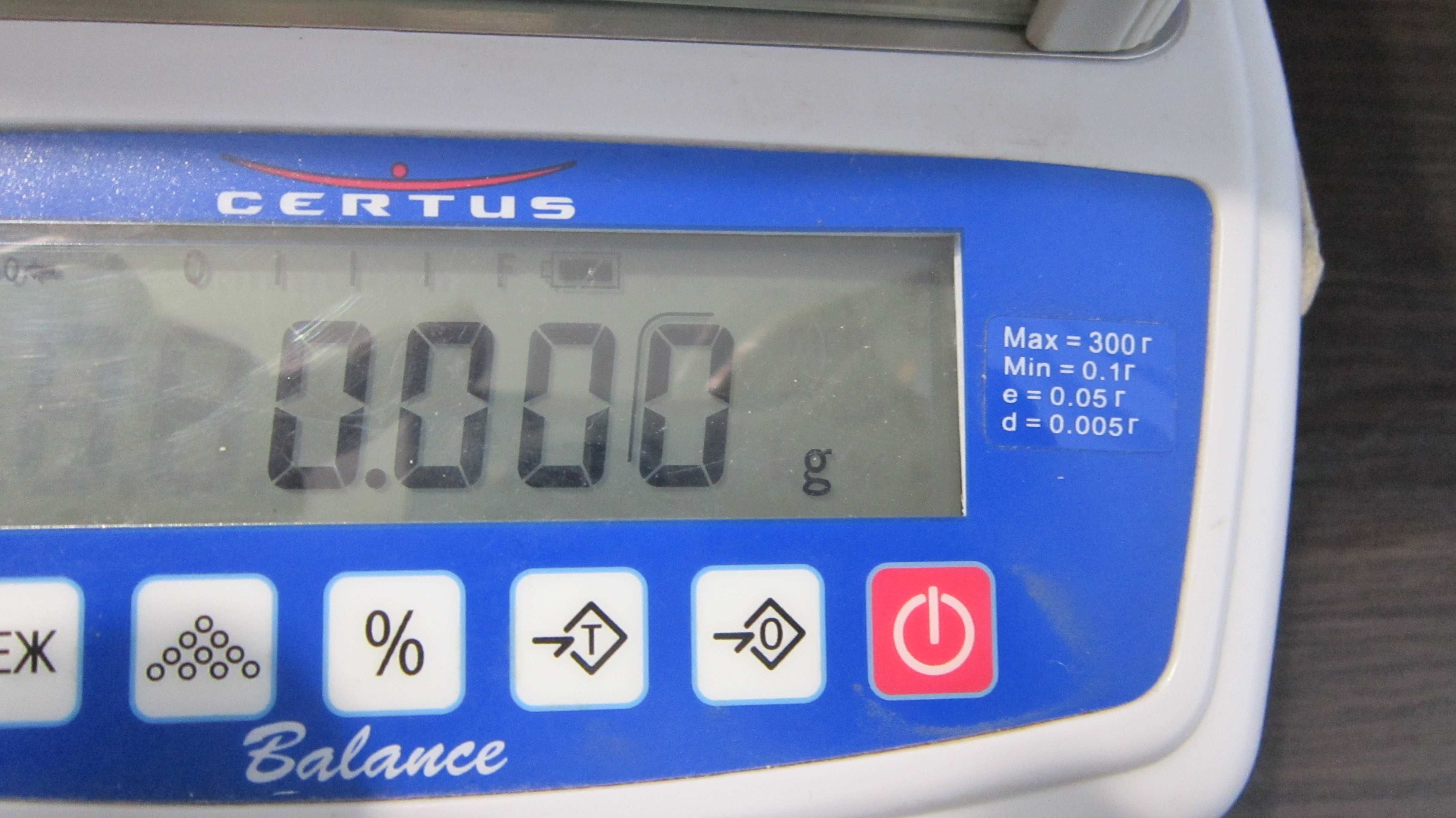 Весы лабораторные, ювелирные Certus Balance CBA 300 (б.у.)