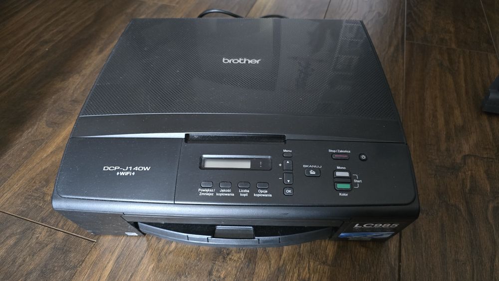 Brother DCP-J140W – niezawodna drukarka 3w1 z Wi-Fi + tusze gratis