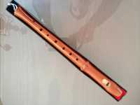 Flauta de madeira profissional com estojo