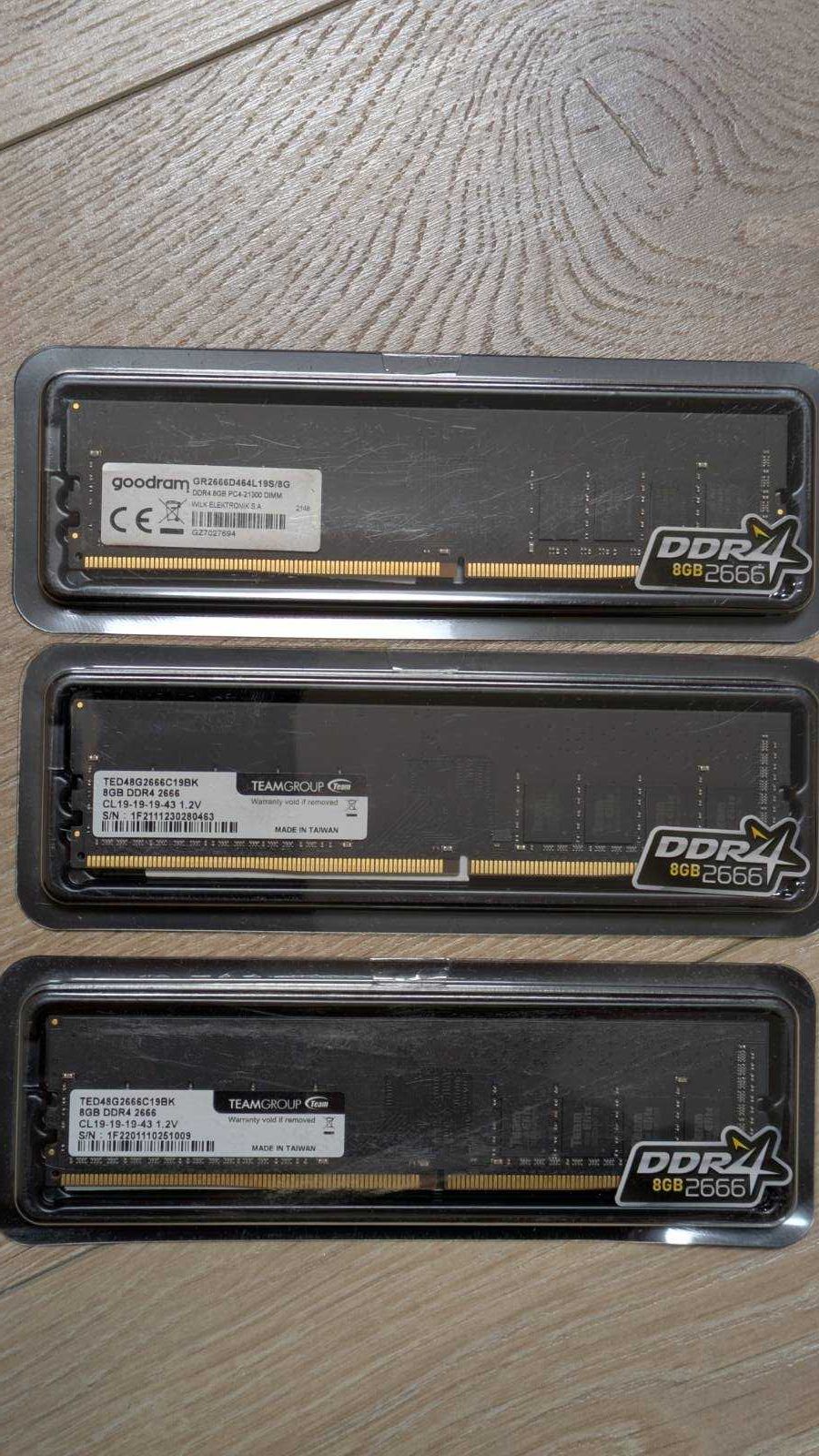 ОЗП Team DDR4 8GB 2666 Elite RAM оперативка на гарантії