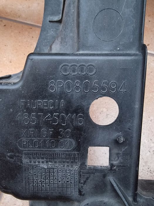 Frente de fibra / chapa Audi A3 8P original