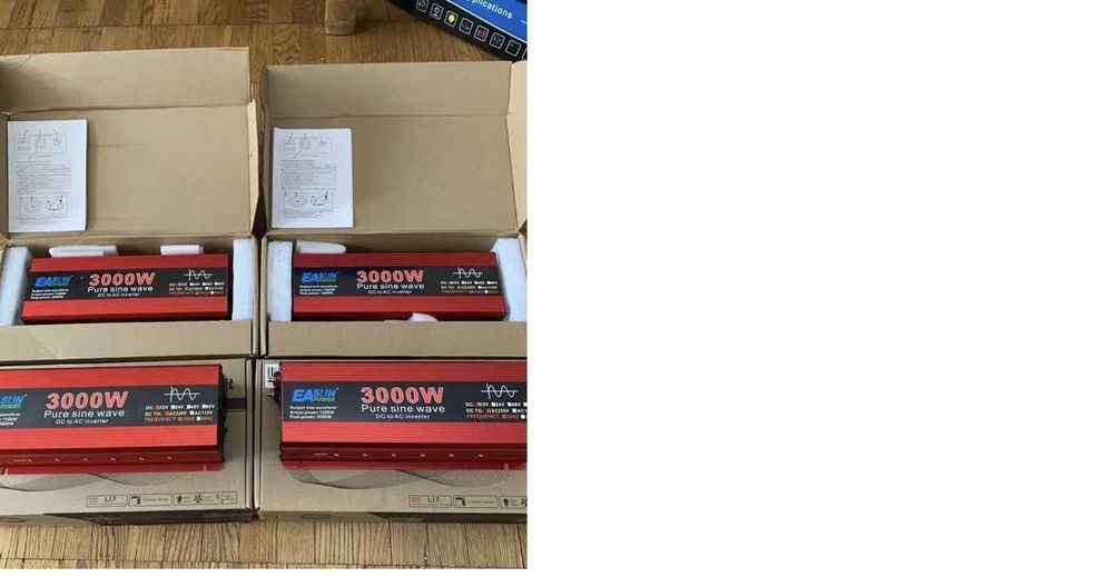 Інвертор  з чистим синусом EASUN 3000 Вт