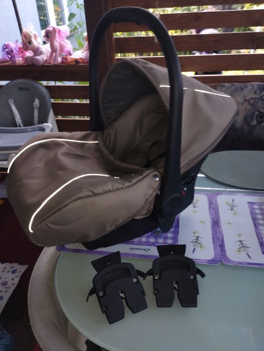 Wózek dziecięcy 3/1 w stylu retro