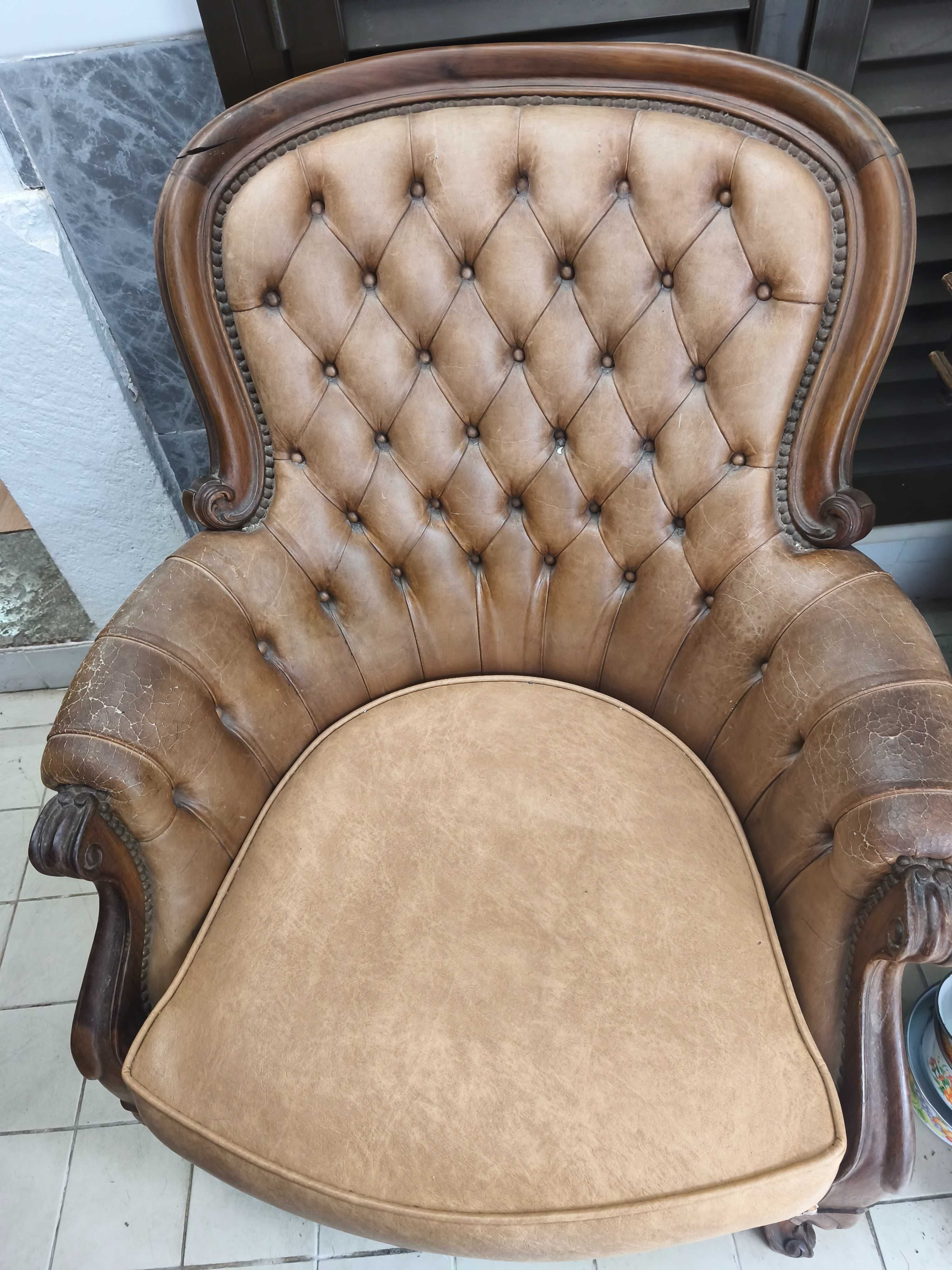 Conjunto Sofás antigos