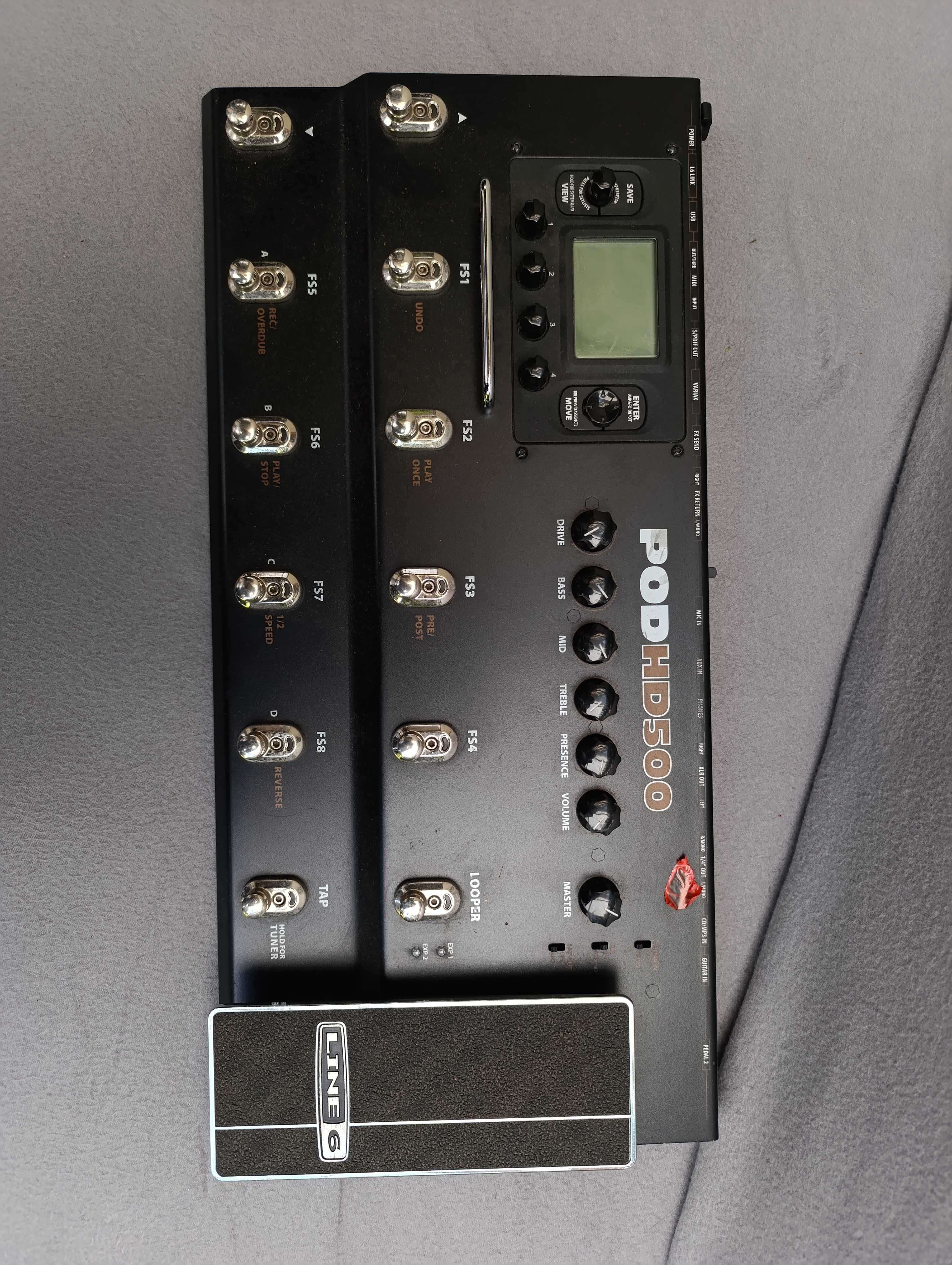Line 6 POD HD500 + twardy case